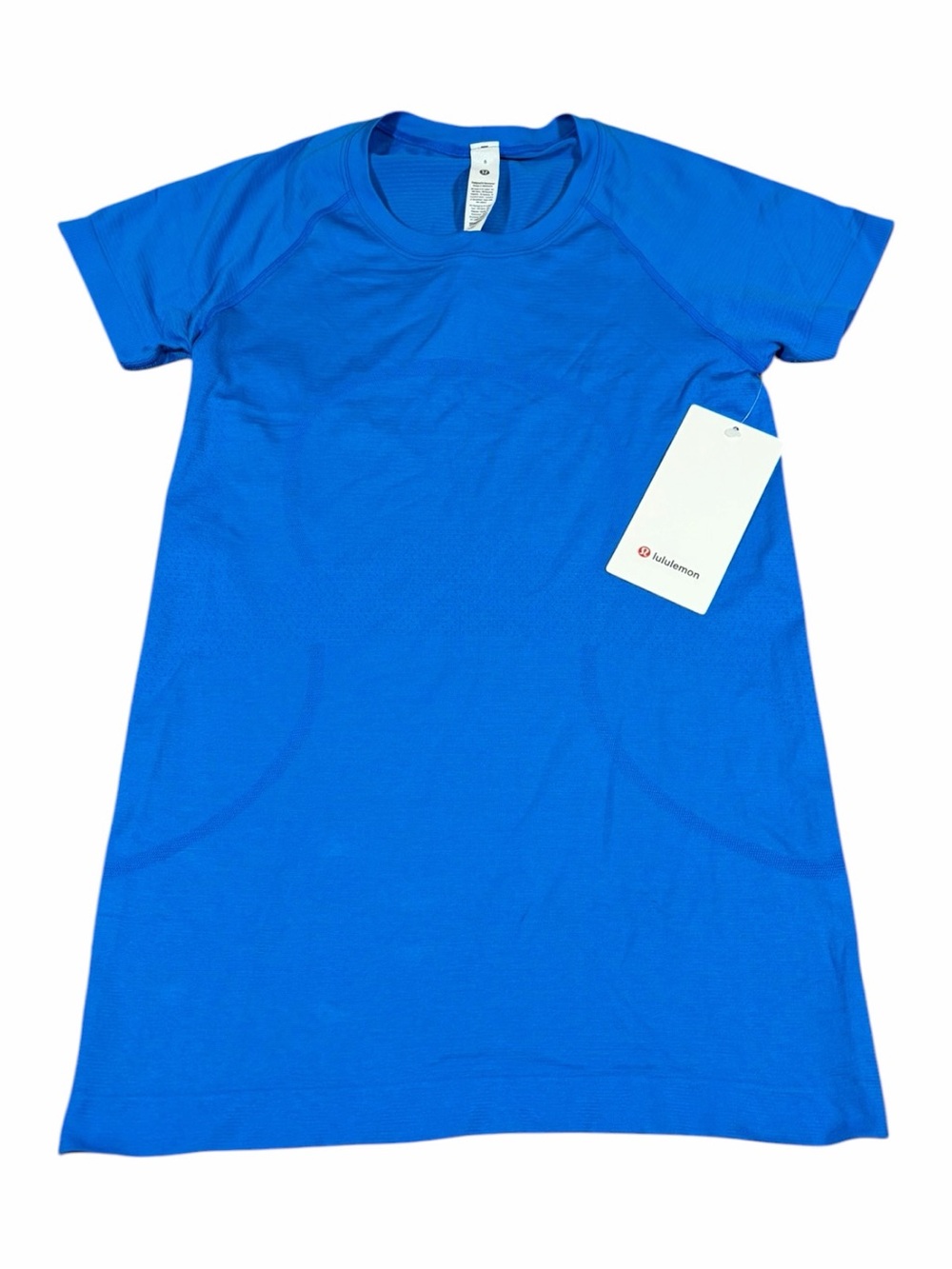 NWT Lululemon Swiftly Tech Short-Sleeve Shirt 2.0 *Hip Length (Beaming Blue) 6